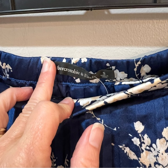 Abercrombie & Fitch Blue Floral Maxi Skirt - Picture 5 of 7